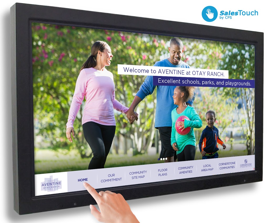 CPS SalesTouch interactive kiosk