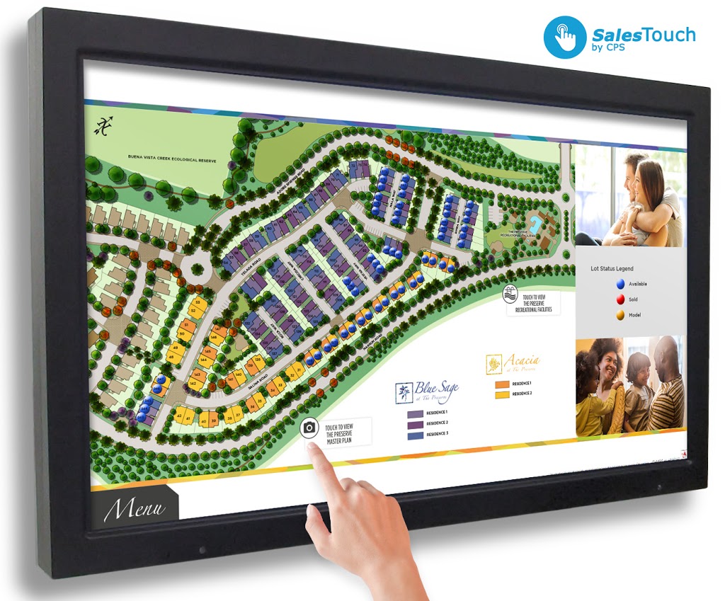 CPS SalesTouch interactive kiosk