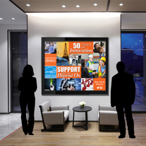 Put CPS Social Media Wall into a corporate office